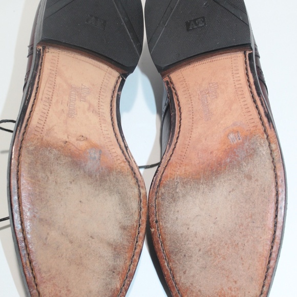 ALLEN EDMONDS Townley Dress Perf Cap Toe Shoes 8D - Picture 9 of 9